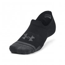 Under Armour Performance Tech 3-Pack Ultra Low Socks - Black / Jet Grey - L