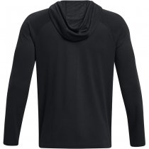 Under Armour Mens Expanse Hoodie - Black / Pitch Grey - S