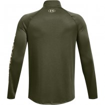 Under Armour Freedom Tech 1/2 Zip - Marine OD Green - M