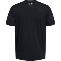 Under Armour Mens Sportstyle Logo Short Sleeve - Black / White - XL