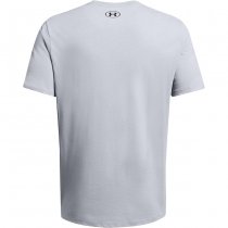 Under Armour Mens Foundation Short Sleeve - Light Grey - S