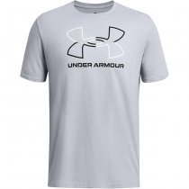Under Armour Mens Foundation Short Sleeve - Light Grey - XL