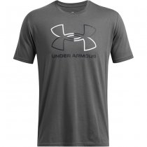 Under Armour Mens Foundation Short Sleeve - Dark Grey - 2XL