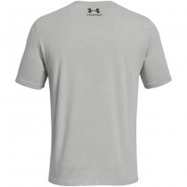 Under Armour Mens Freedom Flag Printed T-Shirt - Steel Medium Heather / Black - XL