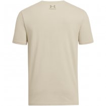 Under Armour Mens Freedom Flag Printed T-Shirt - Desert Sand / Bayou - M