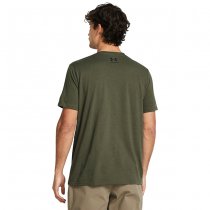Under Armour Mens Freedom Flag Printed T-Shirt - Marine OD Green - L