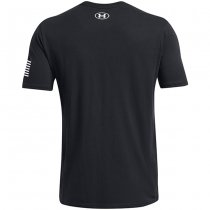 Under Armour Mens Freedom Logo T-Shirt - Black / White - 2XL