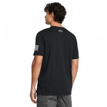 Under Armour Mens Freedom Logo T-Shirt - Black / White - XL