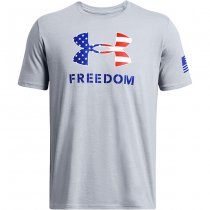Under Armour Mens Freedom Logo T-Shirt - Royal Heather - M
