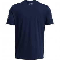 Under Armour Mens Freedom Logo T-Shirt - Academy / Steel - S