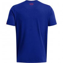Under Armour Mens Freedom Amp T-Shirt - Royal - XL