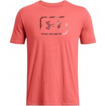 Under Armour Mens Freedom Hook T-Shirt - Cinna Red - 2XL
