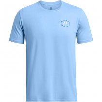 Under Armour Mens Freedom Marlin T-Shirt - Carolina Blue - 2XL