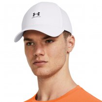 Under Armour Mens ArmourVent Stretch Fit Cap - White / Grey - XL/2XL