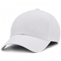Under Armour Mens ArmourVent Stretch Fit Cap - White - L/XL