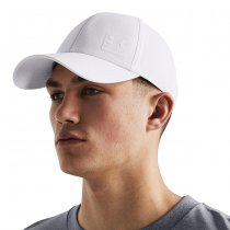 Under Armour Mens ArmourVent Stretch Fit Cap - White - M/L
