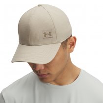 Under Armour Mens ArmourVent Stretch Fit Cap - Khaki - M/L