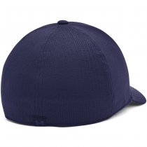 Under Armour Mens ArmourVent Stretch Fit Cap - Navy Blue - M/L
