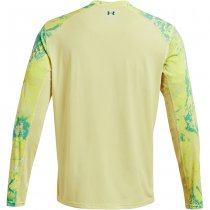 Under Armour Mens Fish Pro Camo T-Shirt - Sonic Yellow - 2XL