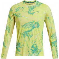 Under Armour Mens Fish Pro Camo T-Shirt - Sonic Yellow - S