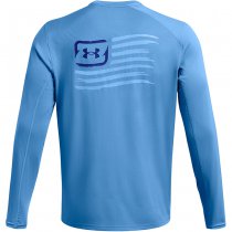 Under Armour Mens Fish Pro Freedom Back Shirt - Carolina Blue - S