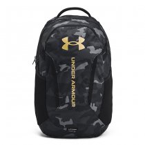 Under Armour Hustle 6.0 Pro Backpack - Black / Metallic Gold