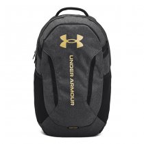 Under Armour Hustle 6.0 Pro Backpack - Black Full Heather / Black