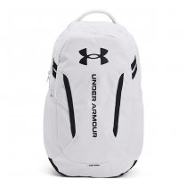 Under Armour Hustle 6.0 Pro Backpack - White / White / Black