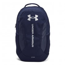 Under Armour Hustle 6.0 Pro Backpack - Navy Blue / Navy Blue / Metallic Silver