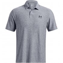 Under Armour Mens Tee To Green Freedom Polo - Steel / Black - XL