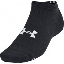 Under Armour Essential 6-Pack Low Cut Socks - Black / Grey - M