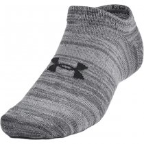 Under Armour Essential 6-Pack Low Cut Socks - Grey / Grey / Anthracite - S