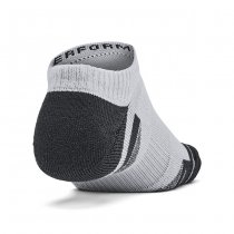 Under Armour Performance Tech 6-Pack No Show Socks - Mod Grey / Mod Grey - L