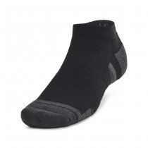 Under Armour Performance Tech 6-Pack Low Cut Socks - Black / Jet Grey - L
