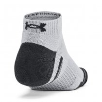 Under Armour Performance Tech 6-Pack Low Cut Socks - Mod Grey / Mod Grey - XL