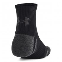 Under Armour Performance Tech 6-Pack Quarter Socks - Black / Jet Grey - XL
