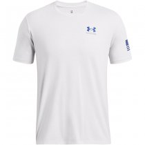 Under Armour Mens Freedom By Air T-Shirt - White - 2XL