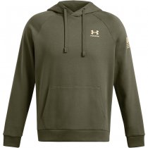 Under Armour Mens Freedom Flag Hoodie - Marine OD Green / Desert Sand - 2XL