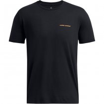 Under Armour Mens Schematic Elk Short Sleeve - Black / Grey - M