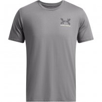 Under Armour Mens Schematic Elk Short Sleeve - Titan Grey / Anthracite - M