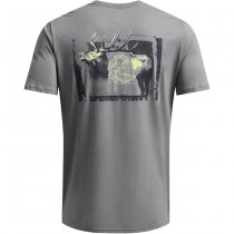Under Armour Mens Schematic Elk Short Sleeve - Titan Grey / Anthracite - M