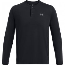 Under Armour Mens Expanse Henley - Black / Grey - L
