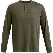 Under Armour Mens Expanse Henley - Marine OD Green / Baroque Green - 2XL