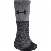 Under Armour All Weather Wool Boot Socks - Titan Grey / Black - M