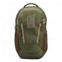 Under Armour Hustle 6.0 Freedom Backpack - Marine OD Green
