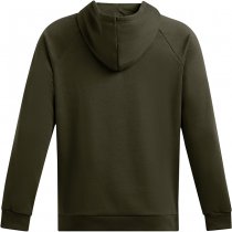 Under Armour Mens Rival Fleece Antler Hoodie - Marine OD Green - 3XL