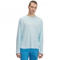 Under Armour Mens Fish Elite Long Sleeve - Stream / Ether Blue - 2XL