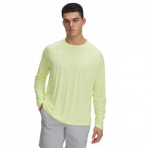 Under Armour Mens Fish Elite Long Sleeve - Sonic Yellow / White - L