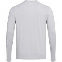 Under Armour Mens Fish Pro Chill Tackle Box Long Sleeve - Mod Grey / White - S