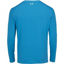 Under Armour Mens Fish Pro Chill Tackle Box Long Sleeve - Ether Blue / Sonic Yellow - 3XL